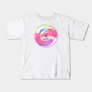 Bird in a Bubble in a Bubble Kids T-Shirt